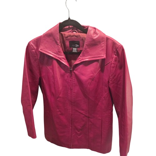 East 5th Red Leather Split