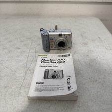 Canon PowerShot A60 2.0MP Digital Camera Silver Y2k Tested Works