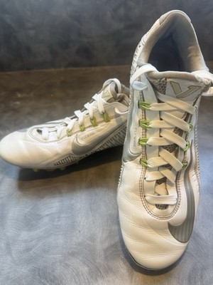 Nike Vapor Carbon Elite 2014 TD Football Cleats White Size 10 (631425-101)