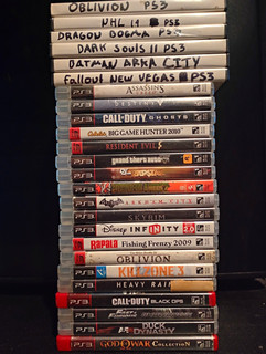 Sony PlayStation 3 PS3 Game Lot Bundle: Skyrim GTA Call of Duty Black Ops