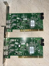 x2 ADAPTEC PCA-00214-01-A FIREWIRE CARD
