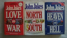 North and South Trilogy by John Jakes Complete Paperback Set