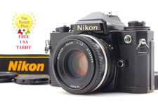 [Near MINT] Nikon FE 35mm Film Camera Ai-s Ais Nikkor 50mm f/1.8 Lens From Japan