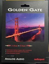 New AudioQuest Golden Gate 3.0 Meter RCA to R...