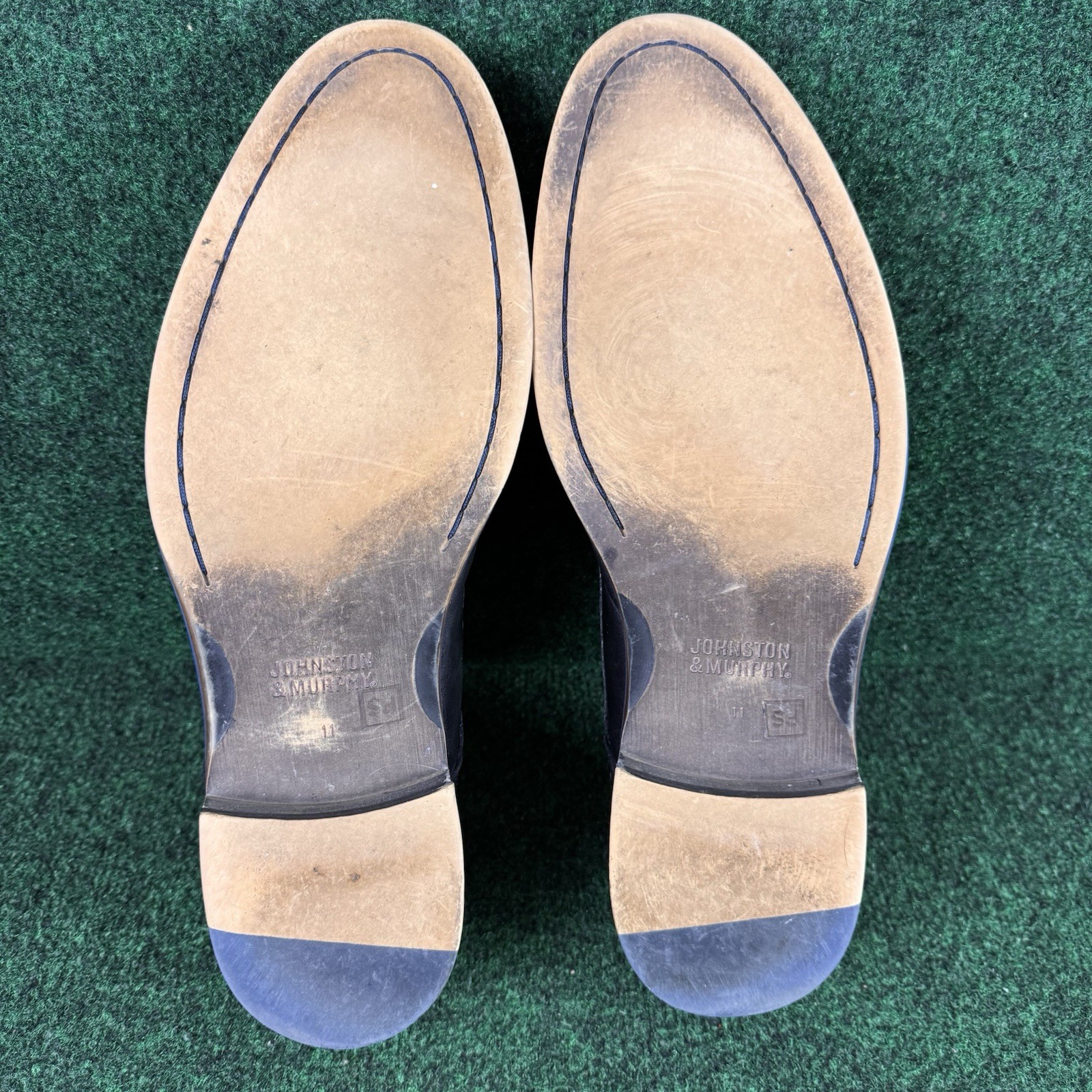 Johnston & Murphy Mens Conard Black Double Monk S… - image 7