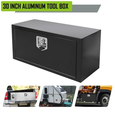 30''X12''X14''Underbody Truck Tool Box For Trailer Pick Up Storage Organizer w/Lock