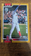 2026 Topps Celebration JO ADELL Walk This Way Gold #d/50 SSP Case Hit Angels