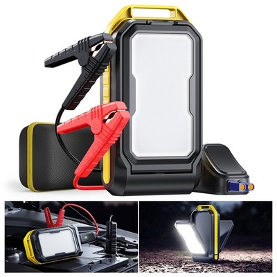12000mAh 12V Multi-function Emergency Start Power Supply Car Backup Starter USA