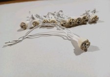 10 x G5.3 Cap - MR11 MR16 Lamp Holder ceramic Base 16cm LED Halogen light bulb