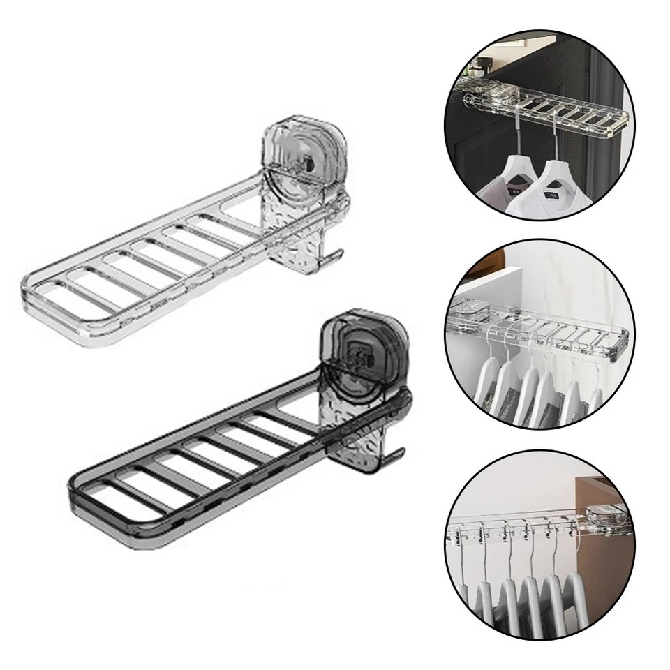 Saugnapf verstellbarer Wäscheständer für organisierte Wohnräume