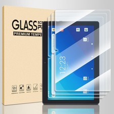 3 Pack 10.1" Tempered Glass Screen Protector for Onn 10.1 Tablet, Anti-Scratch