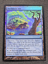 Shelldock Isle Lorwyn Foil MTG LP Magic The Gathering Card LP/NM -- L44
