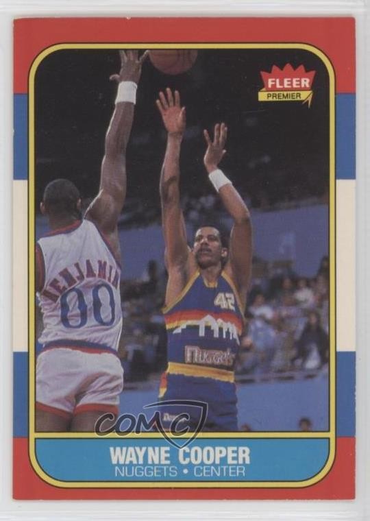 1986-87 Fleer Wayne Cooper #18 14kb