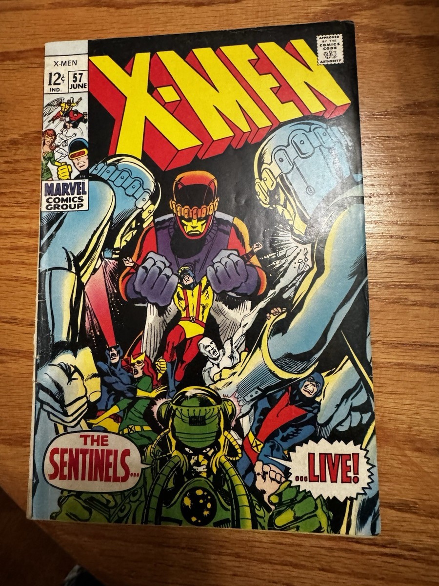 The X-Men #57 (Marvel Comics June 1969) | eBay