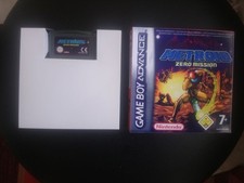 Metroid Zero Mission (game boy advance gba) boxed