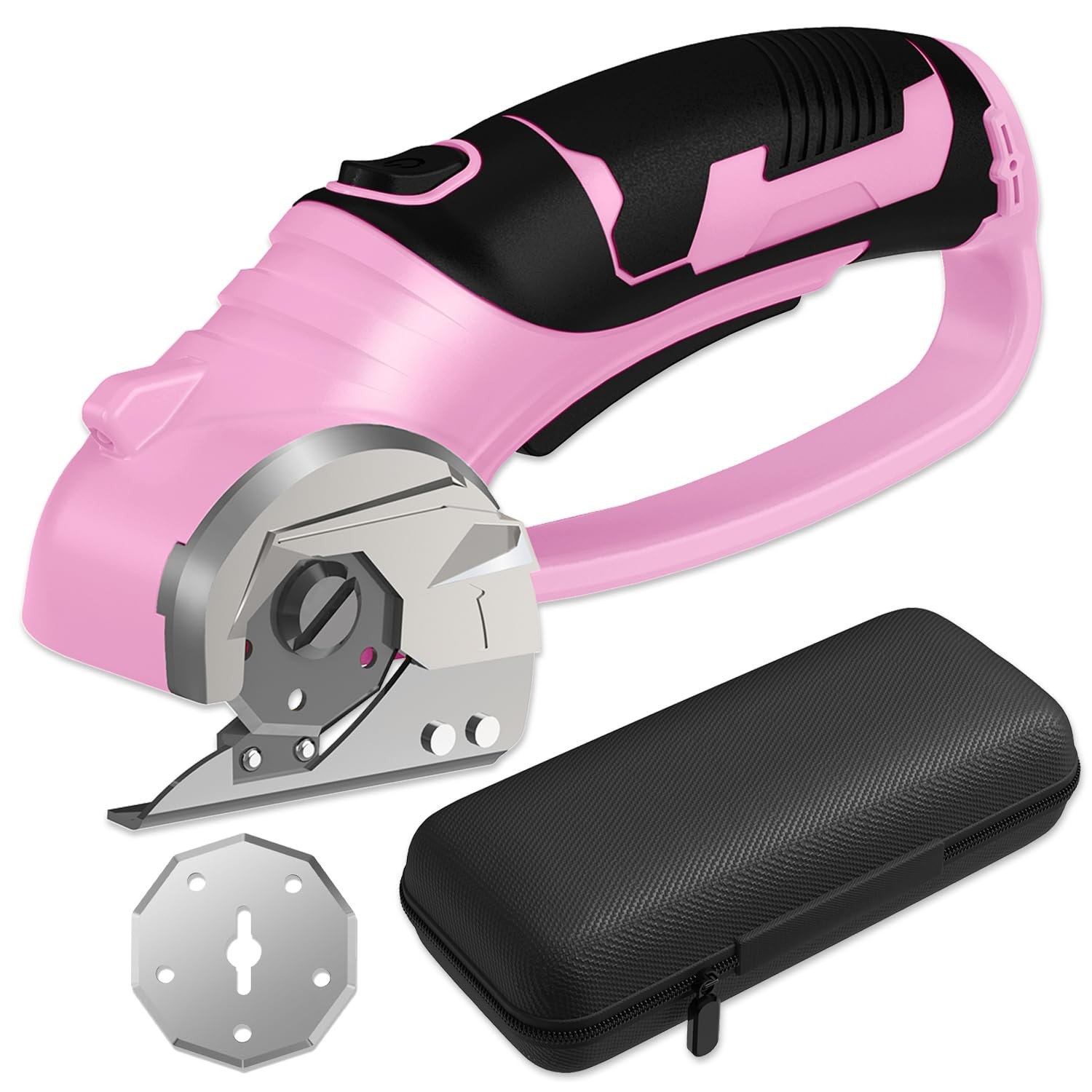 Cordless Electric Scissors, 4V Box Cutter  Cardboard Cutter with 2 Titanium