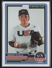 2023 Panini Stars & Stripes USA Baseball #24 Andrew Costello