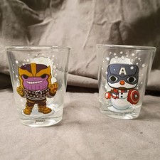 Funko Collector's Corp Marvel Uchwyty na wykałaczki Świąteczna czapka America Thanos Nowa