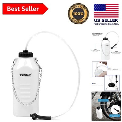 1L Brake Bleeder Bottle Kit - Efficient One-Person Brake Fluid Collector