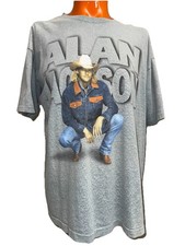 Vintage 1996 Alan Jackson Everything I Love Graphic T-Shirt XL USA Made Country