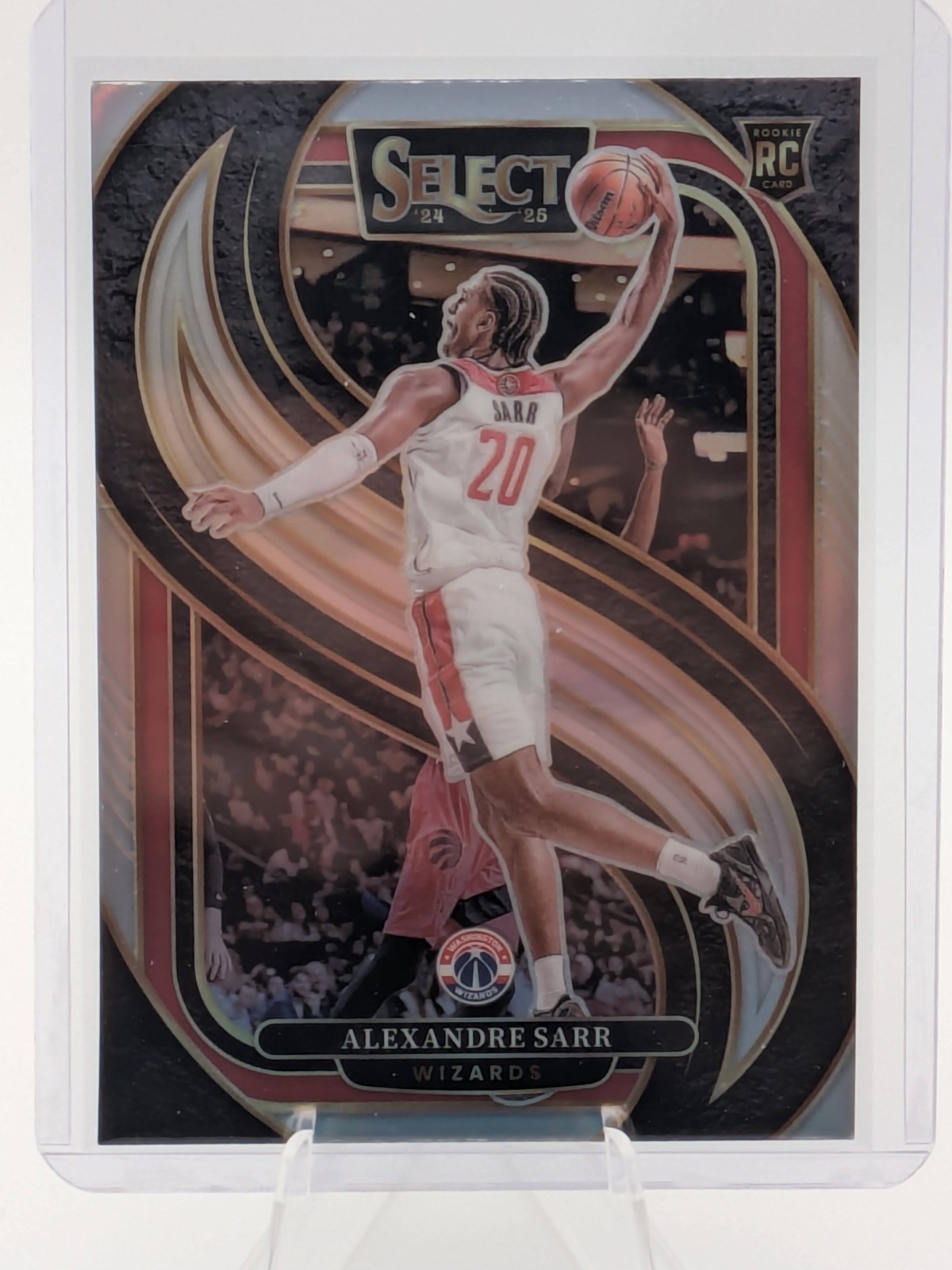 2024-25 Select- Alexandre Sarr #185 Premier Silver Prizm (RC)