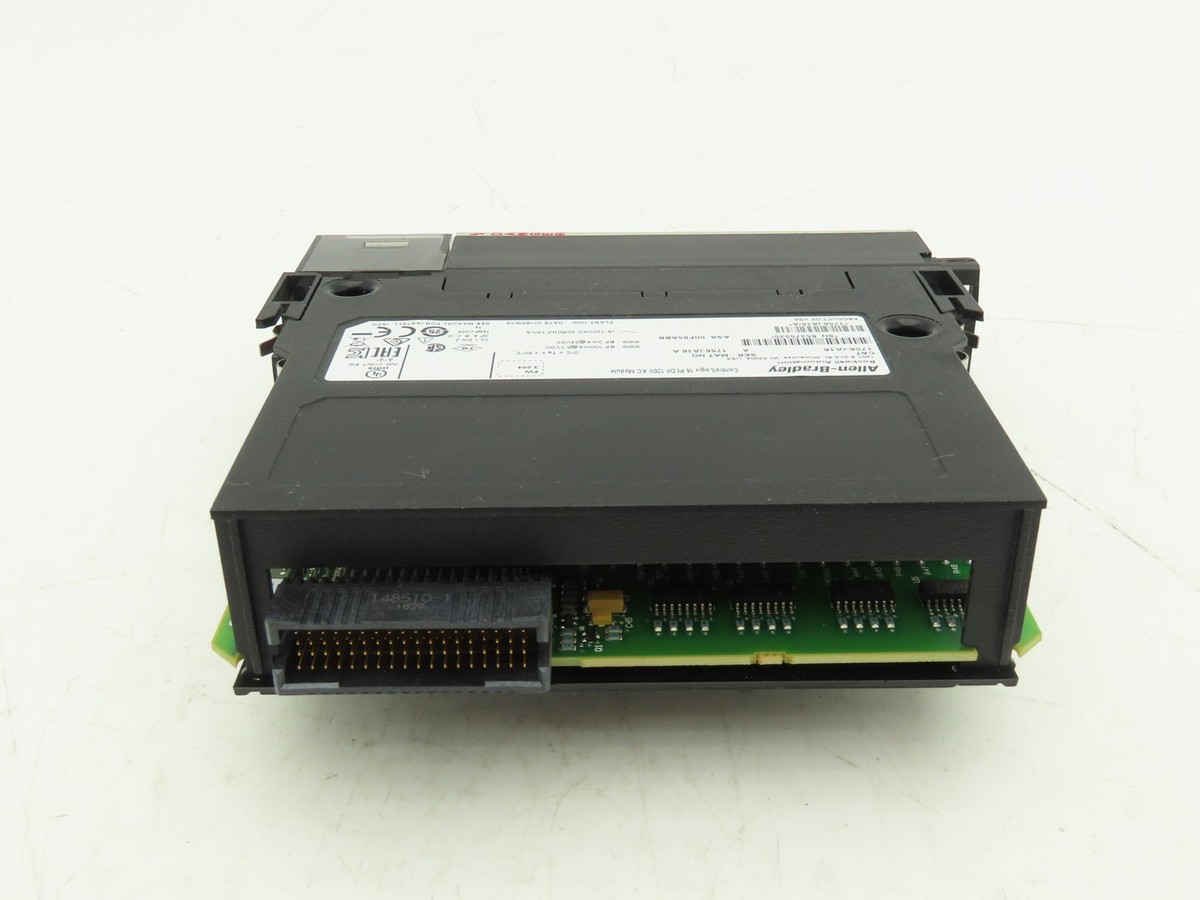 jun① Allen Bradley 1756-IA16 A ControlLogix PLC AC Input Module 16PT