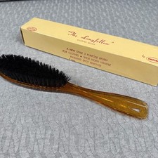 Empire  The Longfellow  Clothes Brush with Amber Handle, Vintage, Shoehorn