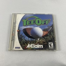 Dreamcast Game Tee Off Sega Golf CIB Vintage 2000 Retro Fun
