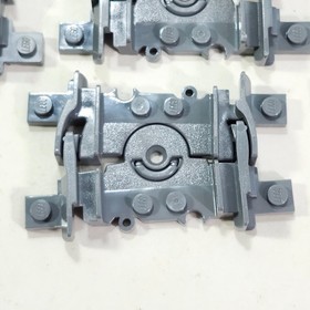 Flexible Train Track 64022 for LEGO City Railway RC Train Sets 82pc Lot Gray