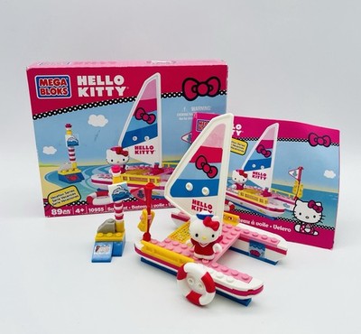 Hello Kitty Mega Bloks Sailboat 10955 Complete Different Hello Kitty