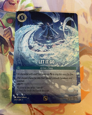 Let It Go 2 Disney Lorcana Promo Cards for sale | eBay