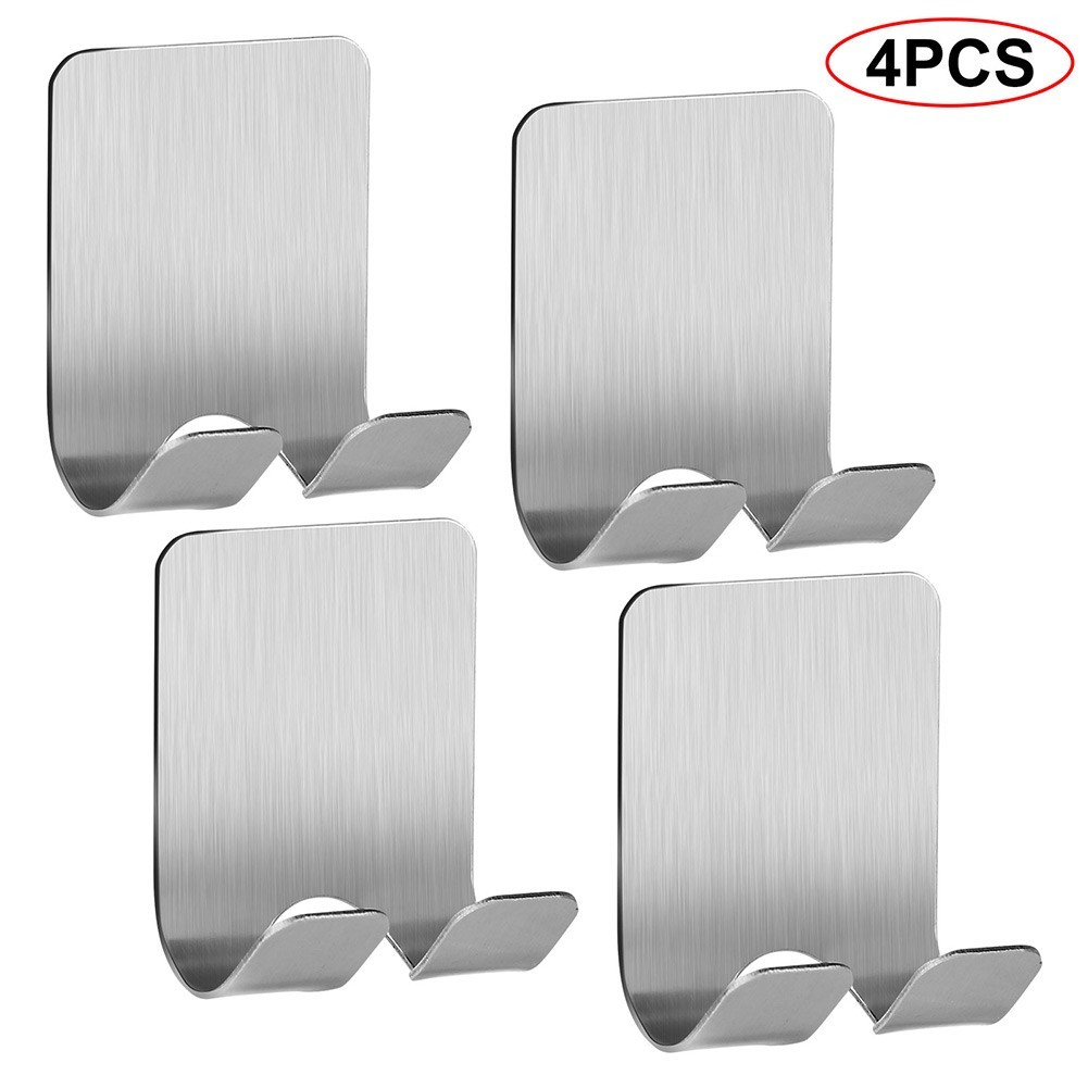 Command Hooks Stainless Steel Sticker Hooks For Walls Waterproof