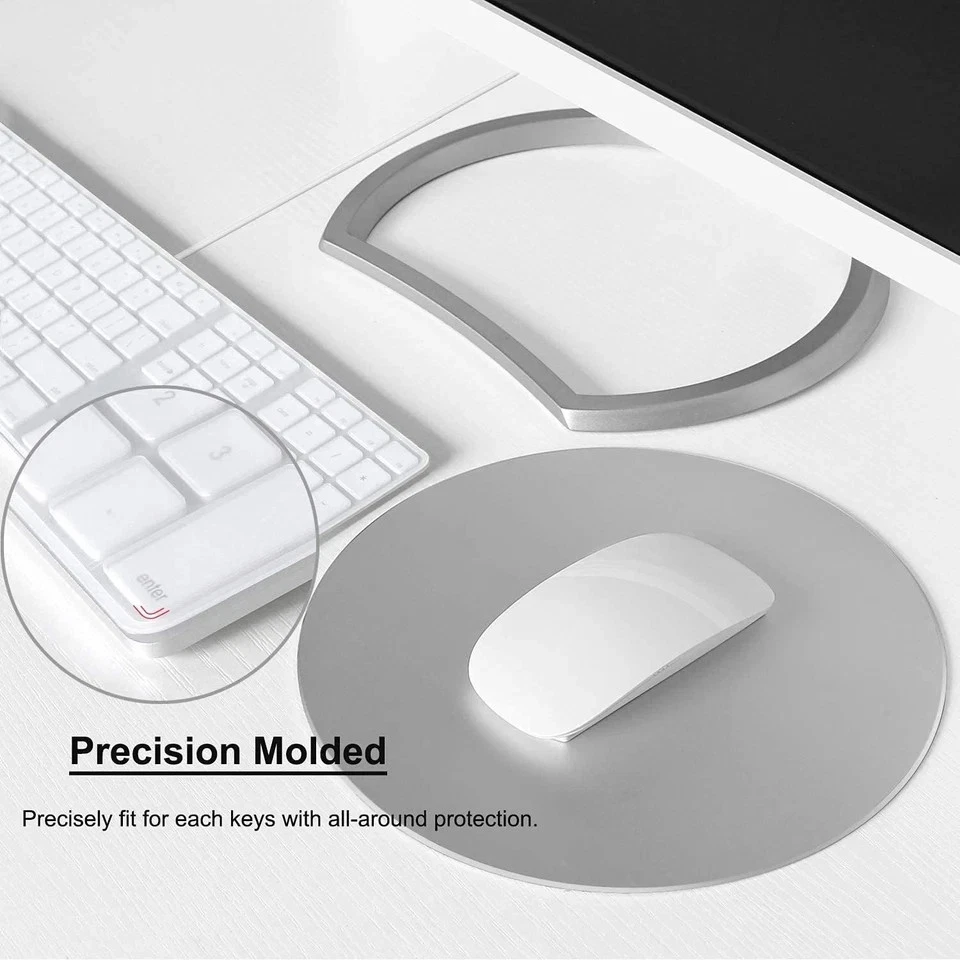 Recubrimiento de cubierta de teclado de silicona para iMac USB con cable con transparente Foto 4 de 4