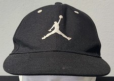 Air Jordan Jumpman Youth Snapback Cap Black with White Logo