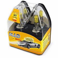 Yellow 3000k H1 12v 100w Xenon Hid High Beam Light Bulb