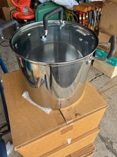 10 Quart Stock Pot Stainless Steel Cooking Soup Pot with Lid NEW