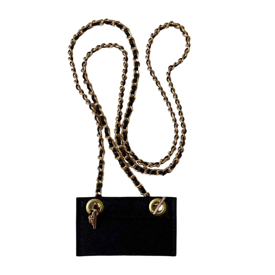 Chanel Azul Marino Acolchado Giratorio Cadena Hombro Cintura Bolsa Cuero Raro MMRf61 Foto 3 de 4