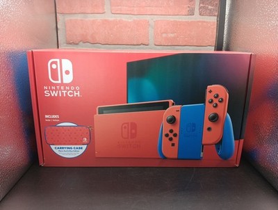 Nintendo Switch HAC-001(-01) Mario Red & Blue Edition - 32GB for