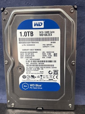 Western Digital WD10EZEX 1TB 3.5in SATA 64MB Cache Hard Drive