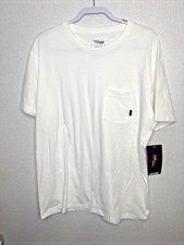 Sitka Gear Core Pocket Tee Mens XL White T-Shirt 100% Organic Cotton Crew Neck
