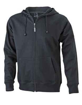 Kapuzenjacke Sweatjacke Herren Men Hooded Jacket JAMES+NICHOLSON 042 NEU
