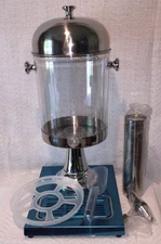 Fuliye Beverage Juice Dispenser 7- 1/2 qt - Silver -  X0046G11ZT - Brand New