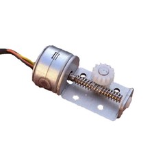 Compact 2 Phase 4 Wire Stepper Motor 13 Teeth Plastic Gear Small Electric Motors