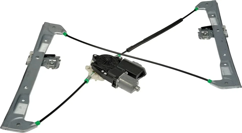 Conjunto regulador motor ventana eléctrica delantero derecho para Ford Mercury Lincoln Foto 3 de 4