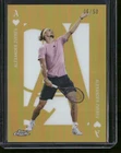 2025 Topps Chrome Tennis Gold Refractor Alexander Zverev #ACE-28