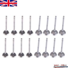 16PCS Inlet & Exhaust Valves for Nissan Juke Pulsar Qashqai II 1.2 DIG-T HRA2DDT