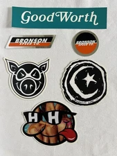 Skateboard Sticker Lot Happy Hour Bronson Foundation Pig Wheels