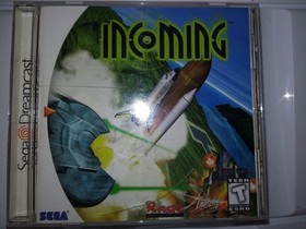 Incoming (Sega Dreamcast, 1999) Game Case Manual - Tested and Working