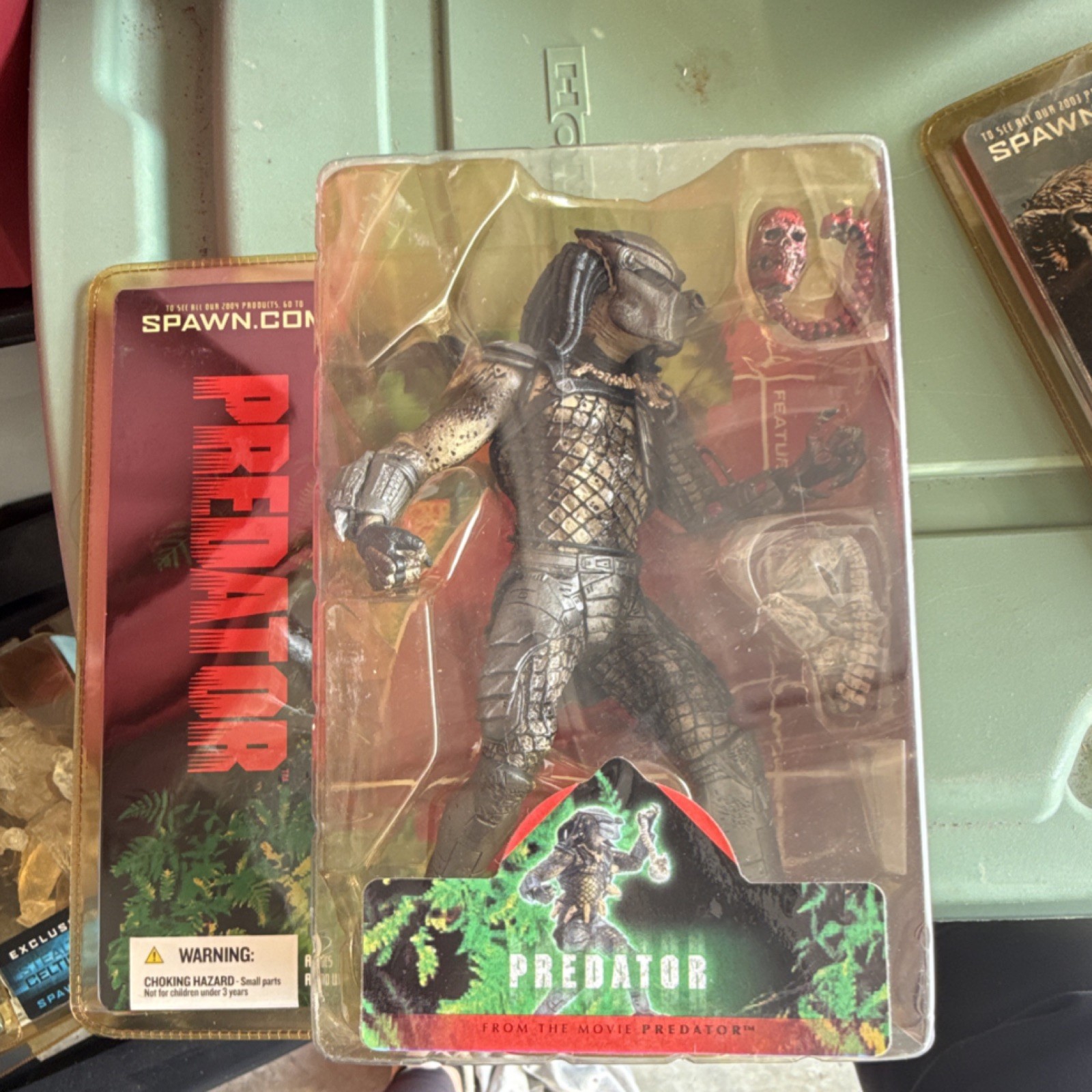 McFarlane Toys Predator Movie Maniacs Action Figure 2004 Boxed Alternate Head