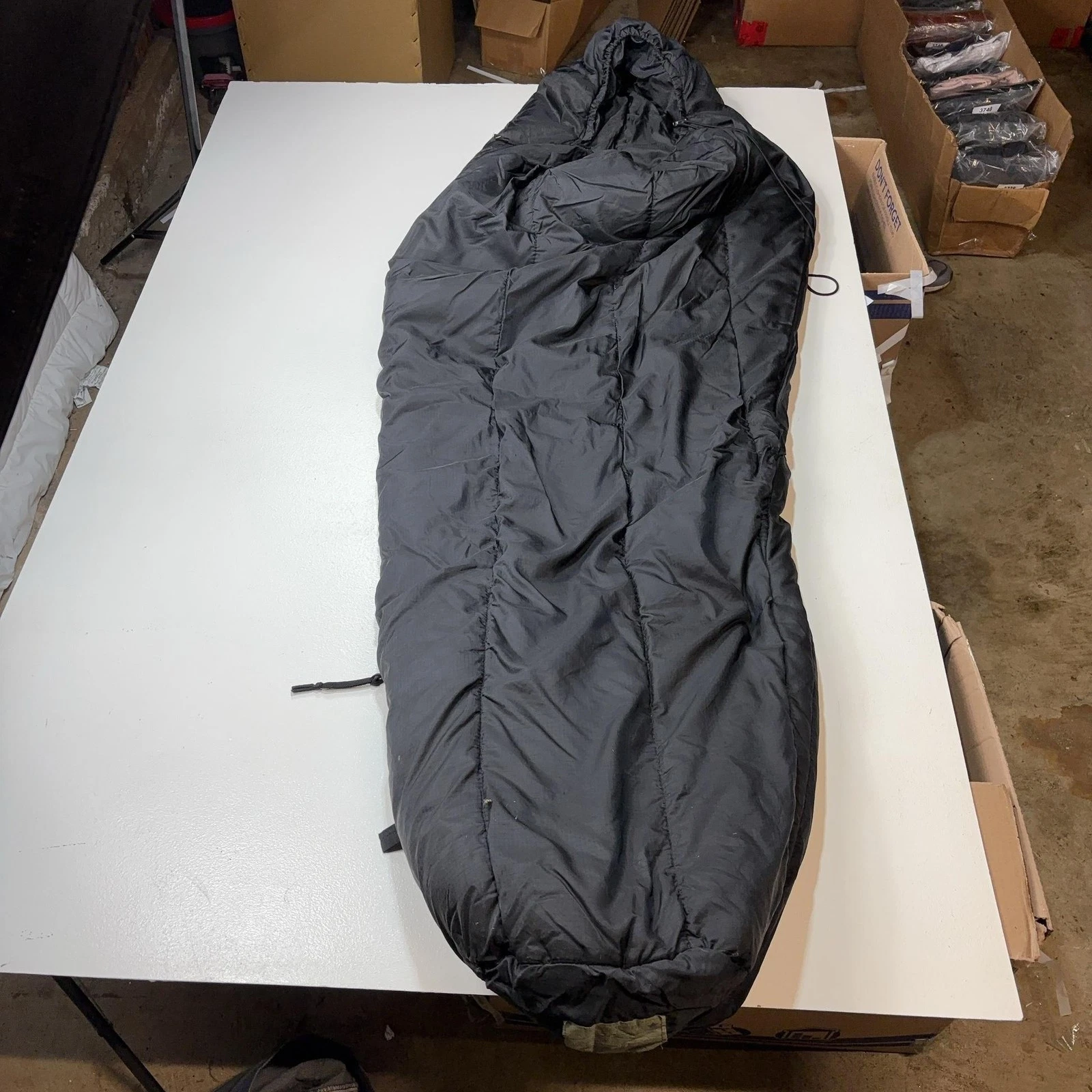 US Military Modular Sleeping Bag Cold Weather Intermediate II Black USGI Tennier